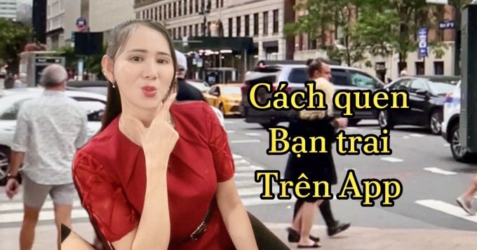 Làm quen với một người bạn trai qua ứng dụng hẹn hò